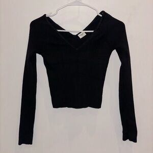 Abercrombie and Fitch Ribbed Long Sleeve - S